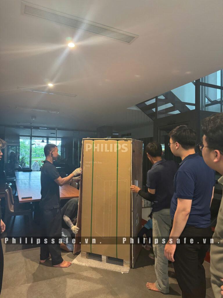 Lắp đặt két Philips Valis Max